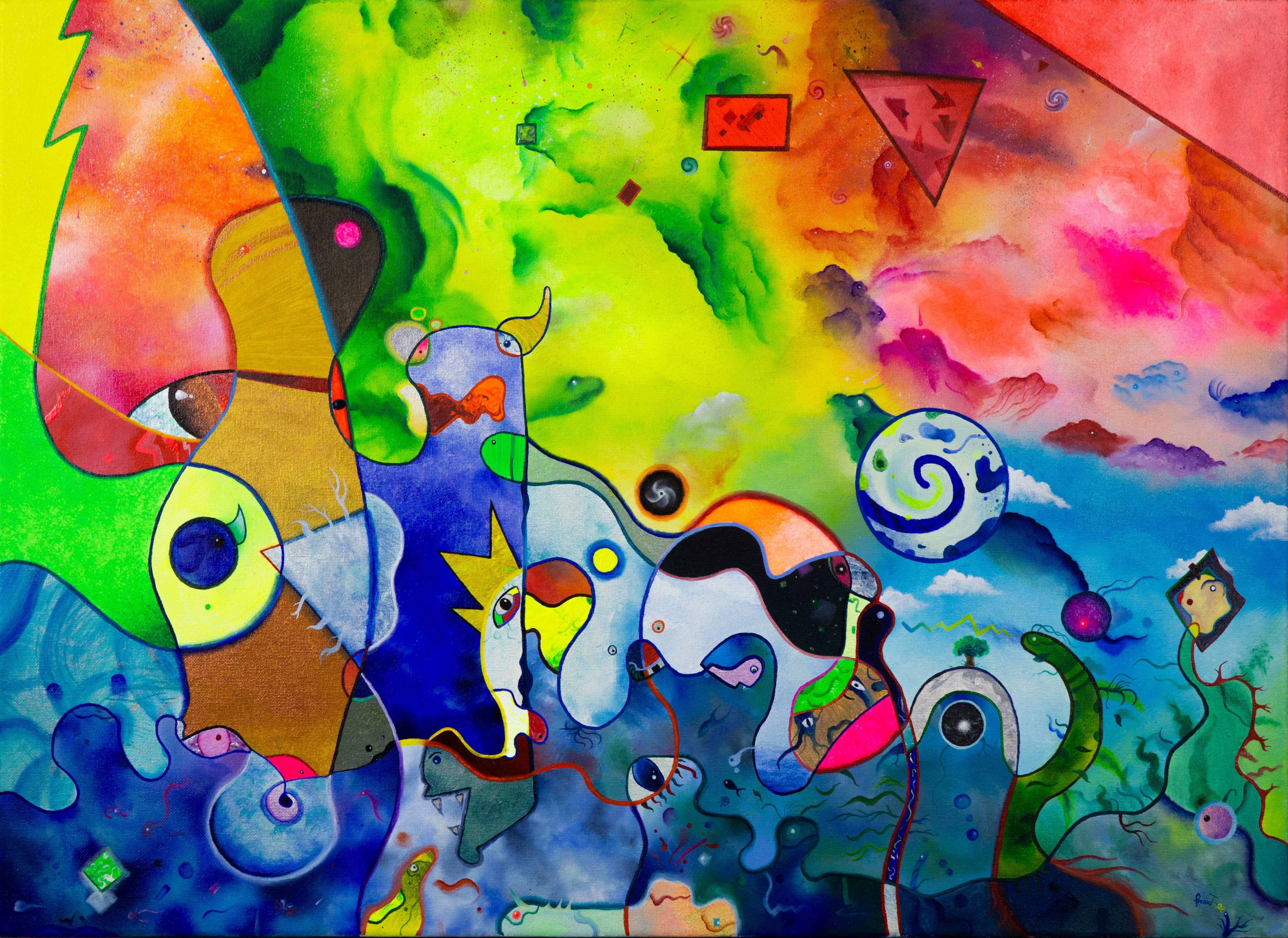 La foce del fiume pullula di energia cosmica